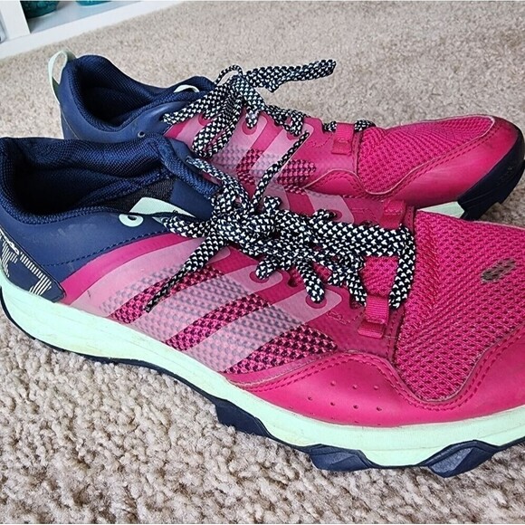 ADIDAS Women's Kanadia 7 Trail Running Shoes Size 9 Pink - Picture 3 of 8